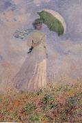 Claude Monet Study of a Figure Outdoors china oil painting reproduction